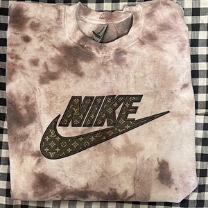 Nike knock off LV crewneck